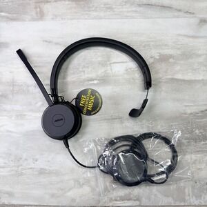 Jabra Evolve 20 Wired Mono Headset Black USB-A Microsoft Teams HSC016 New